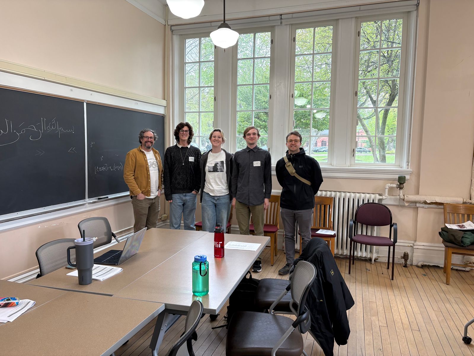 Group Picture of Students and Professors