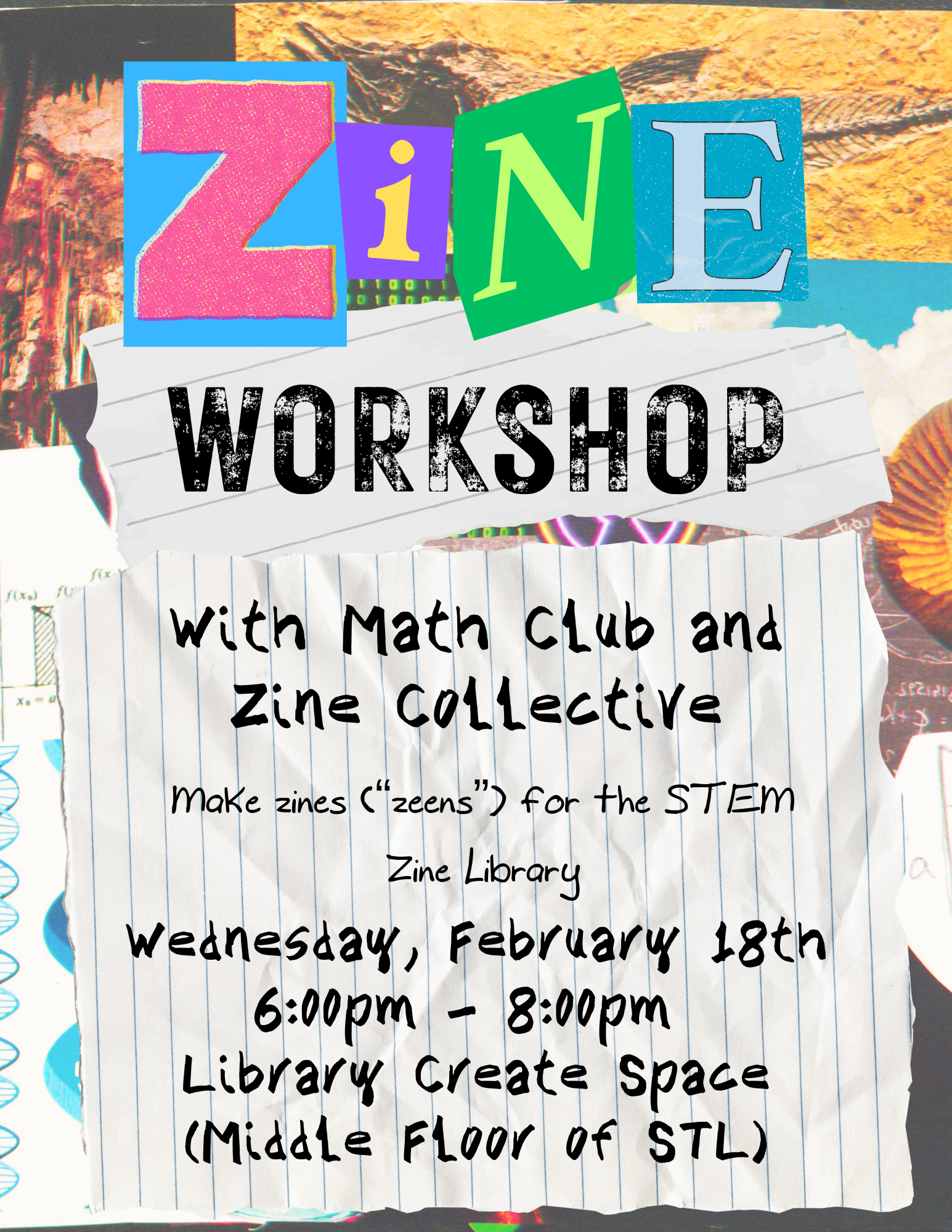 Zines Collab Poster